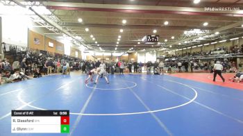 138 lbs Consi Of 8 #2 - Ryan Glassford, Spaulding-VT vs Jimmie Glynn, Central Catholic