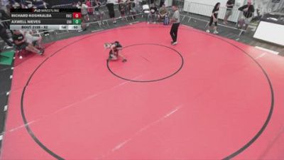 62 lbs Round 5 - Richard Koshkalda, Reign Wrestling Club vs Axwell Nieves, Unattached