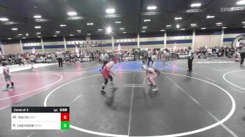 95 lbs Consi Of 4 - Mace Harris, Norwood vs Renzy Leprowse, Mine Yard Dogs