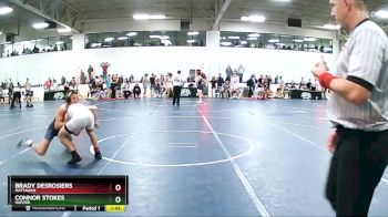 130 lbs Cons. Round 2 - Connor Stokes, Oxford vs Brady DesRosiers, Mattawan