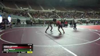 Champ. Round 1 - Adrian Decossio, Chandler Prep vs Izaak Padilla, Winslow