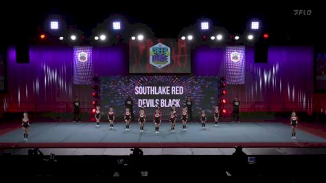 Southlake Red Devils Black [2022 Tiny Mite Show Cheer 1 LTD] 2022 Pop Warner National Cheer & Dance Championship