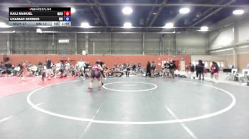 75 kg Rr Rnd 1 - Kaili Manuel, Michigan Wrestling Academy - GHSE vs Chaniah Bernier, Maryland Mana - GHSE