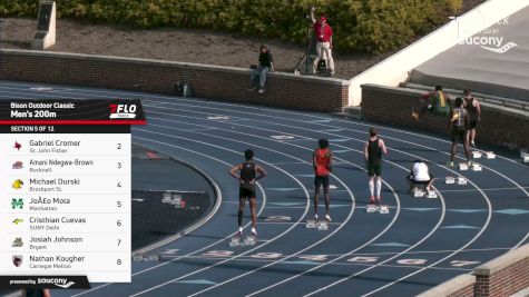 Men's 200m, Finals 5