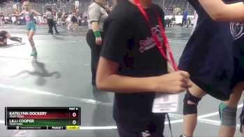 97 lbs 3rd Place Match - Katelynn Dockery, Team Texas vs Lilli Cooper, Team Iowa