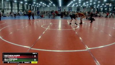 140 lbs Rd# 9- 2:15pm Saturday Final Pool - Blu Stephens, SELECT, Utah vs Matthew Kaiser, East Coast Elite