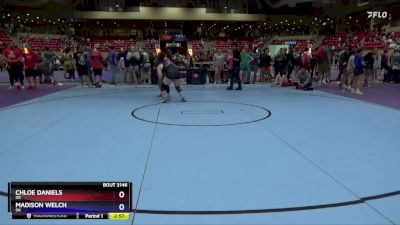 170 lbs Cons. Round 2 - Chloe Daniels, OK vs Madison Welch, OK