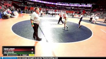 2A 144 lbs Quarterfinal - Sean Larkin, Chicago (St. Rita) vs Pat Mullen, Elmhurst (IC Catholic)