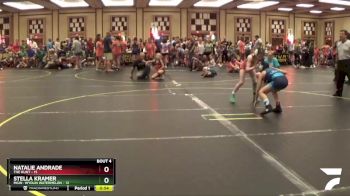 86 lbs Round 2 (6 Team) - Natalie Andrade, The Hunt vs Stella Kramer, MGW- Wydlin Watermelon