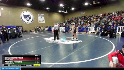 106 lbs Champ. Round 2 - Andrew Moreno, Madera South vs Octavio Martinez, Paso Robles