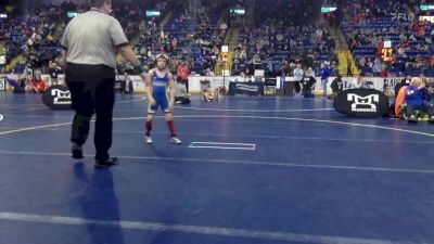 70 lbs Consy 1 - Matthew Bly, Wilkes Barre vs Lincoln Shontz, Lakeview