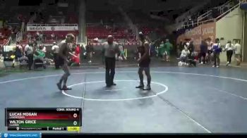 160 lbs Cons. Round 4 - Lucas Mogan, Landstown vs Wilton Grice, Clover