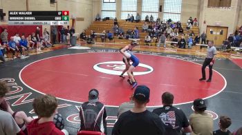 138 lbs Day 2 (round 4) - Brendin Diebel, Gowanda vs Alex Walker, Orchard Park