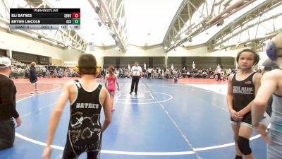 65 lbs Rr Rnd 2 - Eli Batres, South Side ES vs Brynn Lincoln, Garden State Grapplers