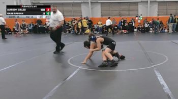 130 lbs Round 4 (6 Team) - Gabe Saluan, Aurora Wrestling vs Jamison Gilles, Westshore