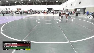 175A 1st Place Match - Darren Handkins, Broken Arrow vs Allistair Mohmed, Conroe Woodlands College Park