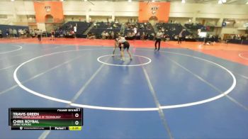165 lbs Champ. Round 1 - Travis Green, Pennsylvania College Of Technology vs Chris Roybal, Johns Hopkins