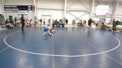 157 lbs Ryder Zychek, Connecticut vs Carter Stritzel, Missouri