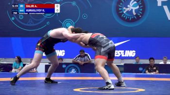 92 kg Final 3-5 - Amirreza Jafar DALIRI, Iran vs Kamil Kurugliyev, Kazakhstan