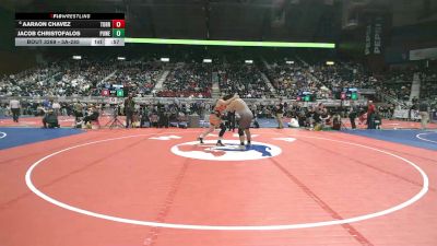3A-285 lbs Cons. Round 2 - Aaraon Chavez, Torrington vs Jacob Christofalos, Powell