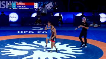 57 kg Repechage #2 - Ioannis Martidis, GRE vs Abdymalik Karachov, KGZ