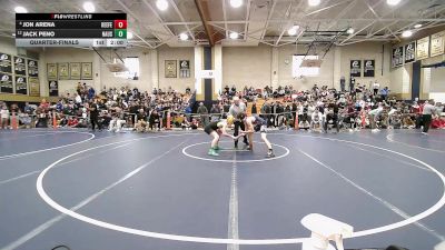 138 lbs Quarterfinal - Jon Arena, Keefe Tech vs Jack Peno, Nauset