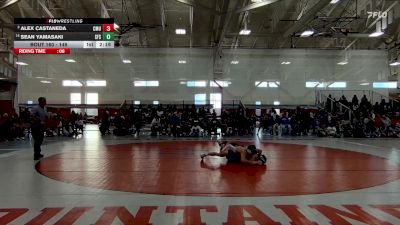 149 lbs Cons. Semi - Alex Castaneda, Colorado Mesa vs Sean Yamasaki, San Francisco State