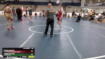 125 lbs Cons. Round 9 - Titus Watts, All American Training Center vs Aiden Slama, Unattached