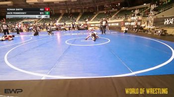 70 lbs Consi Of 16 #1 - Ronan Smith, Port City Pirates vs Jace Fennessey, Well Trained