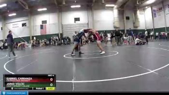 285 lbs Cons. Round 2 - Gabriel Carranza, Colorado Mesa University vs Jared Volcic, Colby Community College