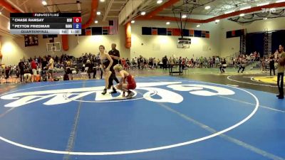 106 lbs Quarterfinal - Chase Ramsay, Ranger Elite WC vs Peyton Friedman, NOVA Wrestling Club