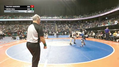 1A/2A 144 Semifinal - Dalton Gardner, South Davidson Middle And High School vs Devin Hall, Robbinsville