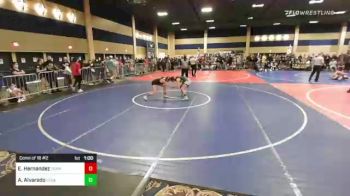 116 lbs Consi Of 16 #2 - Eden Hernandez, Team Thunder vs Angelina Alvarado, Legacy WC