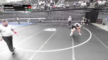 5A 190 lbs 5th Place Match - Loretta Byrd, Taylorsville vs Nadia Good, Northridge