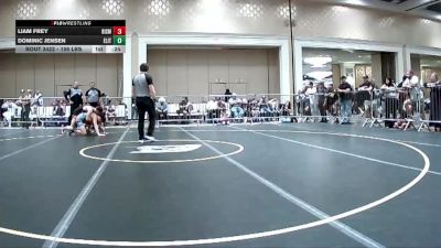 156 lbs Consi Of 16 #1 - Liam Frey, Bismarck Gorilla WC vs Dominic Jensen, Elite Force WC