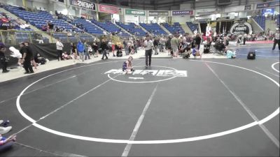 69 lbs Semifinal - Elizabeth Crump, LAW Wrestling vs Tristen Craft, Badlands Elite