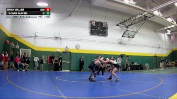 113 lbs Cons. Round 3 - Brian Waller, Marysville vs Logan Parcell, River Valley (bidwell)