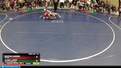 78 lbs Quarterfinal - Kysen Lance, Uintah Wrestling vs Keaton Hardee, Ravage