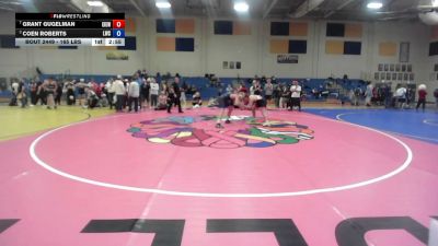 165 lbs 3rd Place Match - Grant Gugelman, East Idaho Elite Wrestling Club vs Coen Roberts, Lewiston Wrestling Club