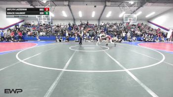 105 lbs Semifinal - Jaylyn Lazzerini, Owasso Girls HS vs Grace Halbert, Berryhill High School