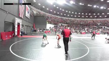 95 lbs Cons. Round 3 - Kiana Haupt, Stratford vs Brynn Johnson, Shiocton