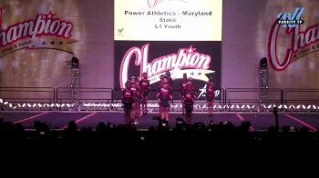 Power Athletics - Maryland - Static [2024 1 Day 1] 2024 Champion Cheer and Dance Grand Nationals