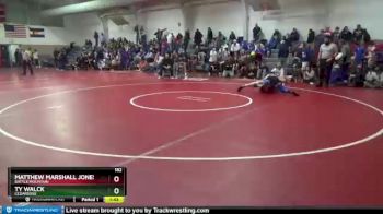 182 lbs Quarterfinal - Matthew Marshall Jones, Battle Mountain vs Ty Walck, Cedaredge