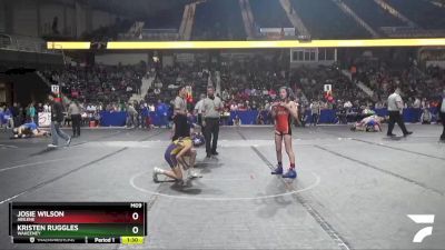 85 lbs Round 2 - Josie Wilson, Abilene vs Kristen Ruggles, Wakeeney