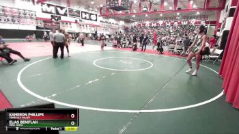 170 lbs Champ. Round 2 - Kameron Phillips, Temecula Valley vs Elias Beniflah, Mira Costa