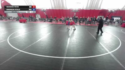 74 lbs Round 1 - Nickson Petri, Hartford Wrestling Club vs Emerson Ryals, Team Nazar Training Center
