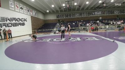155 lbs Cons. Round 4 - Willow Anderson, Tongue River vs ChloeAnn Jenkins, Scottsbluff Girls