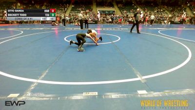 70 lbs Consi Of 8 #1 - Otto Banda, Brawlers vs Beckett Todd, Texas Elite Wrestling Club