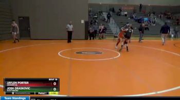 134 lbs Round 1 - Josh Draskovic, Scottsboro vs Jaylen Porter, Grissom HS