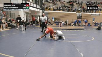 184 lbs Consi Of 8 #1 - Deron Pulliam, Southern Illinois vs Mario Hutcherson, Unrostered - Young Guns / Hutchy Hammers